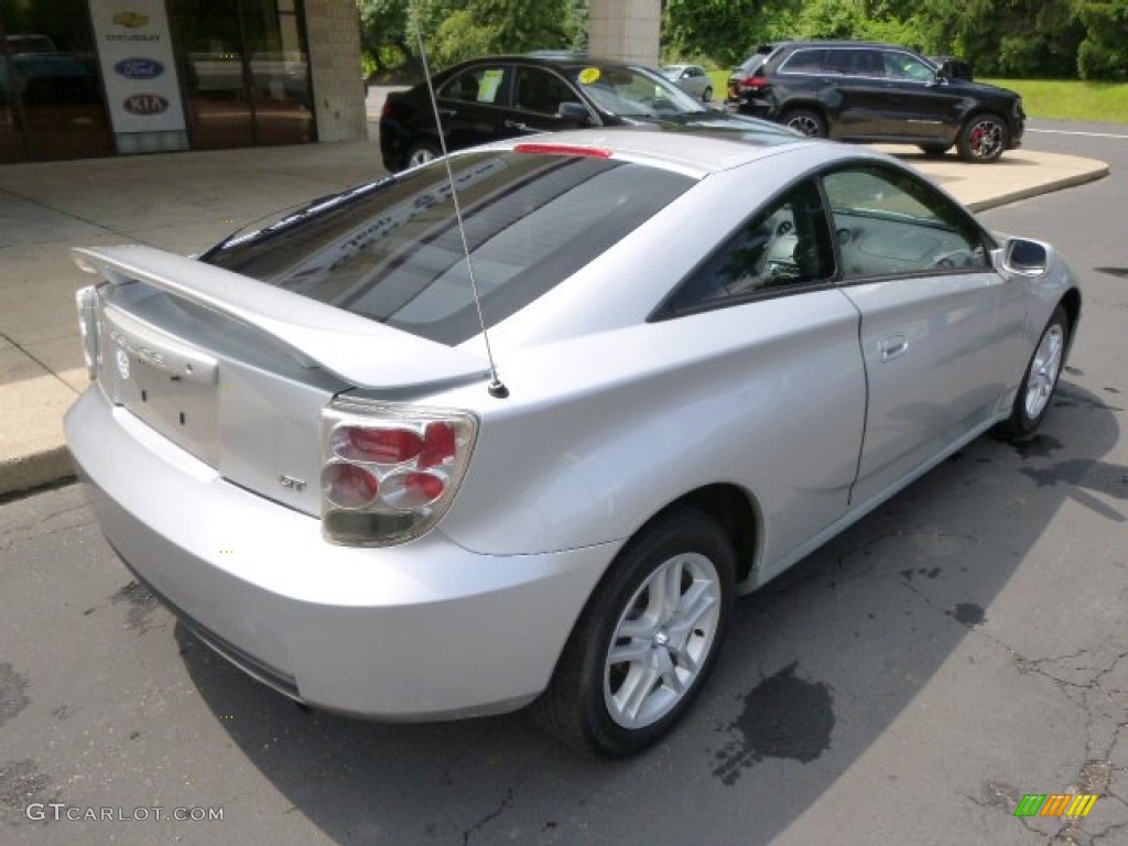 2000 Celica GT - Liquid Silver Metallic / Black/Silver photo #8
