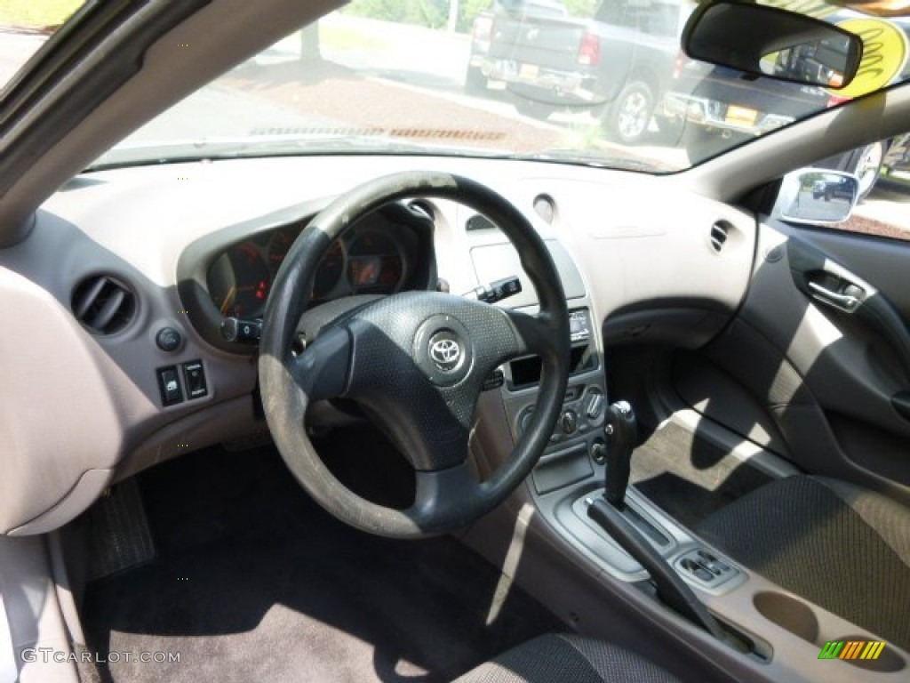2000 Celica GT - Liquid Silver Metallic / Black/Silver photo #12