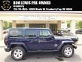 2013 True Blue Pearl Jeep Wrangler Unlimited Sahara 4x4 #95042689