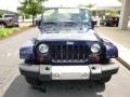2013 True Blue Pearl Jeep Wrangler Unlimited Sahara 4x4  photo #3