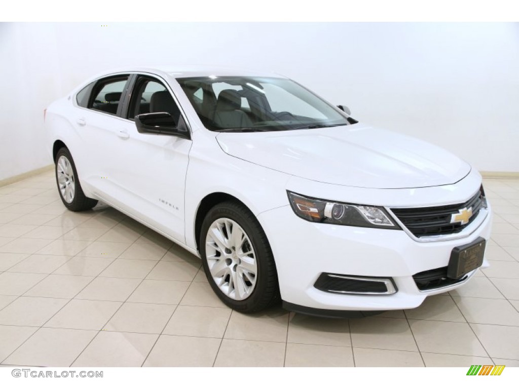 2014 Impala LS - Summit White / Jet Black/Dark Titanium photo #1