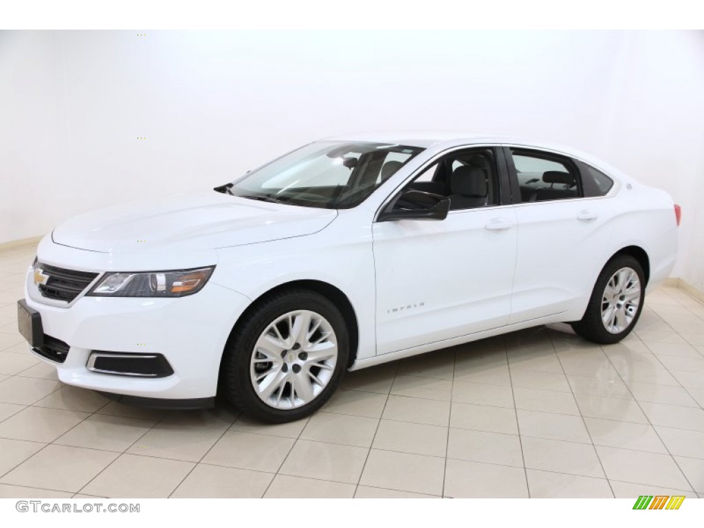2014 Impala LS - Summit White / Jet Black/Dark Titanium photo #3