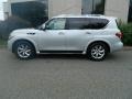 2011 Liquid Platinum Infiniti QX 56 4WD  photo #4