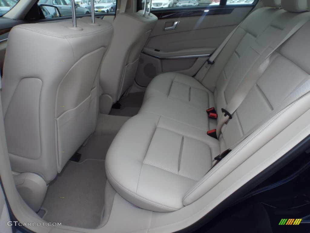 2014 E 350 Sport Sedan - Lunar Blue Metallic / Silk Beige/Espresso Brown photo #8