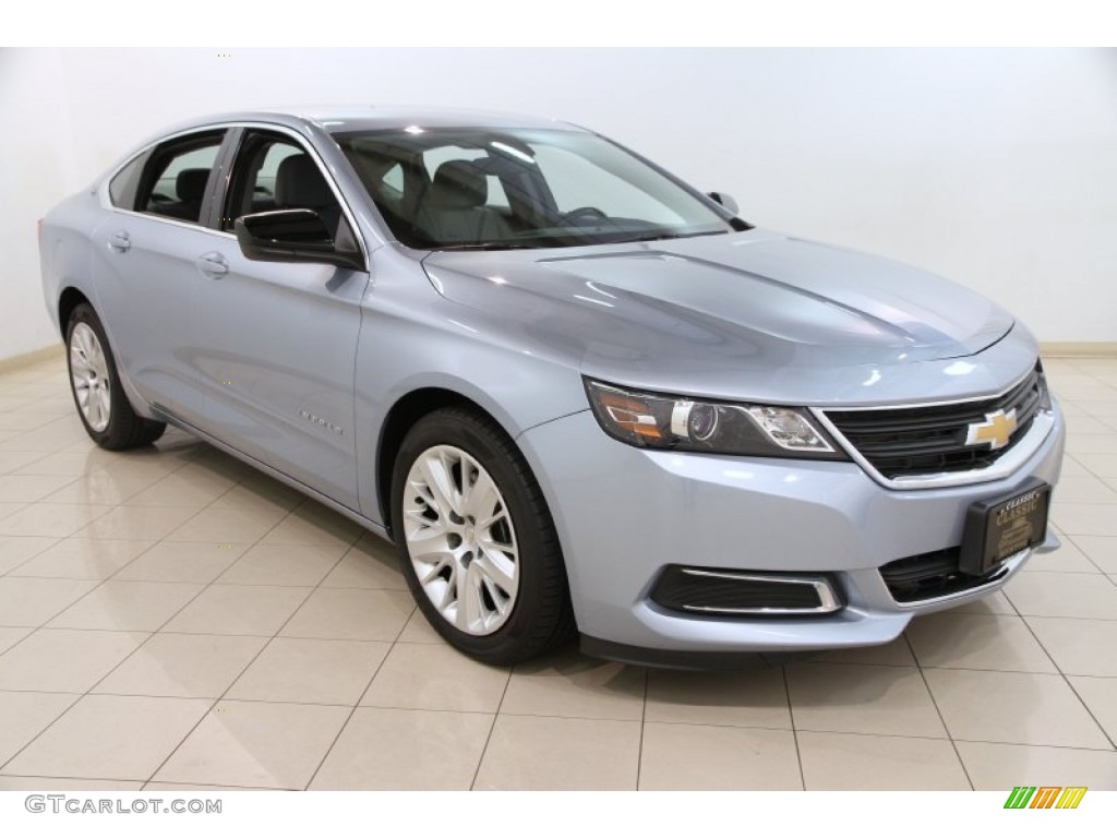 2014 Impala LS - Silver Topaz Metallic / Jet Black/Dark Titanium photo #1