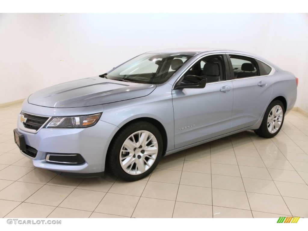 2014 Impala LS - Silver Topaz Metallic / Jet Black/Dark Titanium photo #3