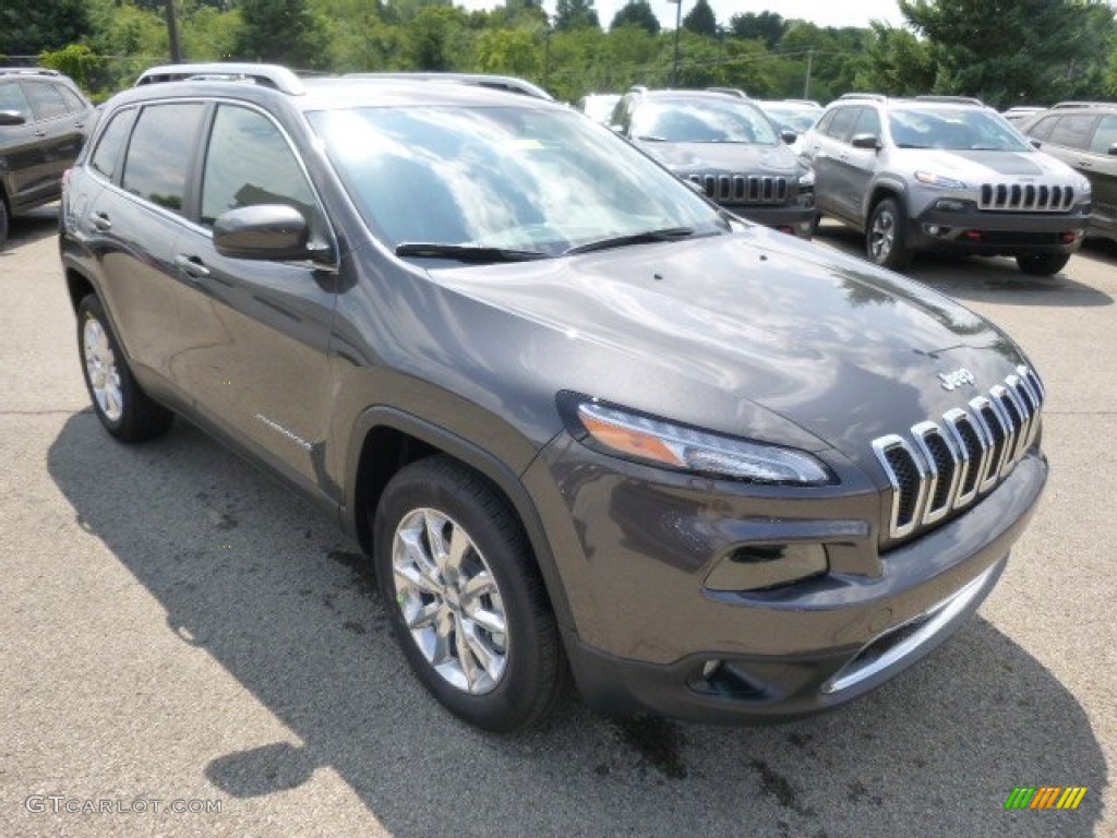 2014 Grand Cherokee Laredo 4x4 - Granite Crystal Metallic / Morocco Black photo #4