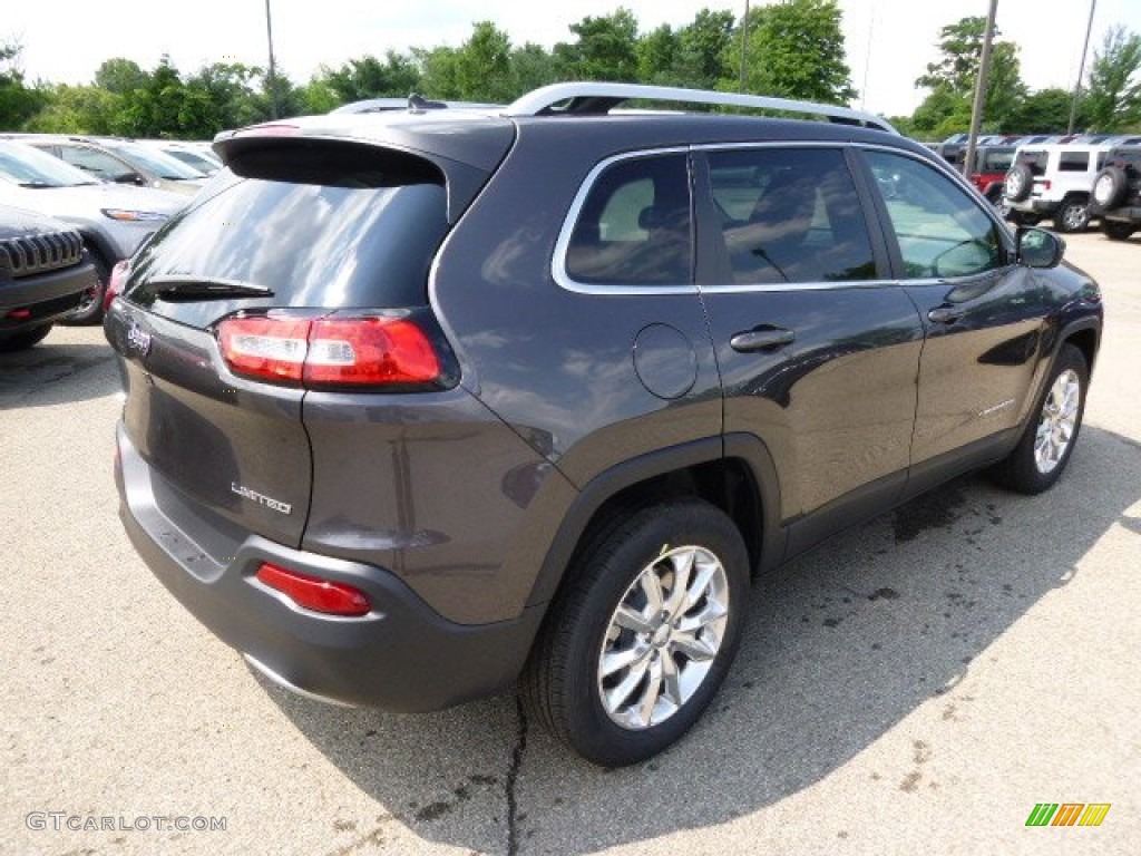 2014 Grand Cherokee Laredo 4x4 - Granite Crystal Metallic / Morocco Black photo #6