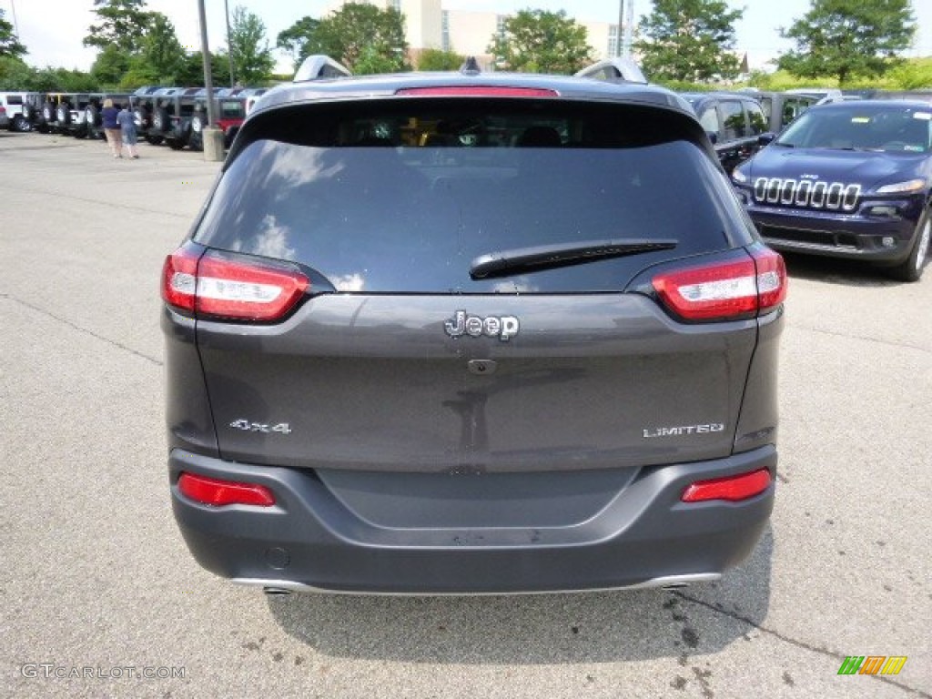 2014 Grand Cherokee Laredo 4x4 - Granite Crystal Metallic / Morocco Black photo #7