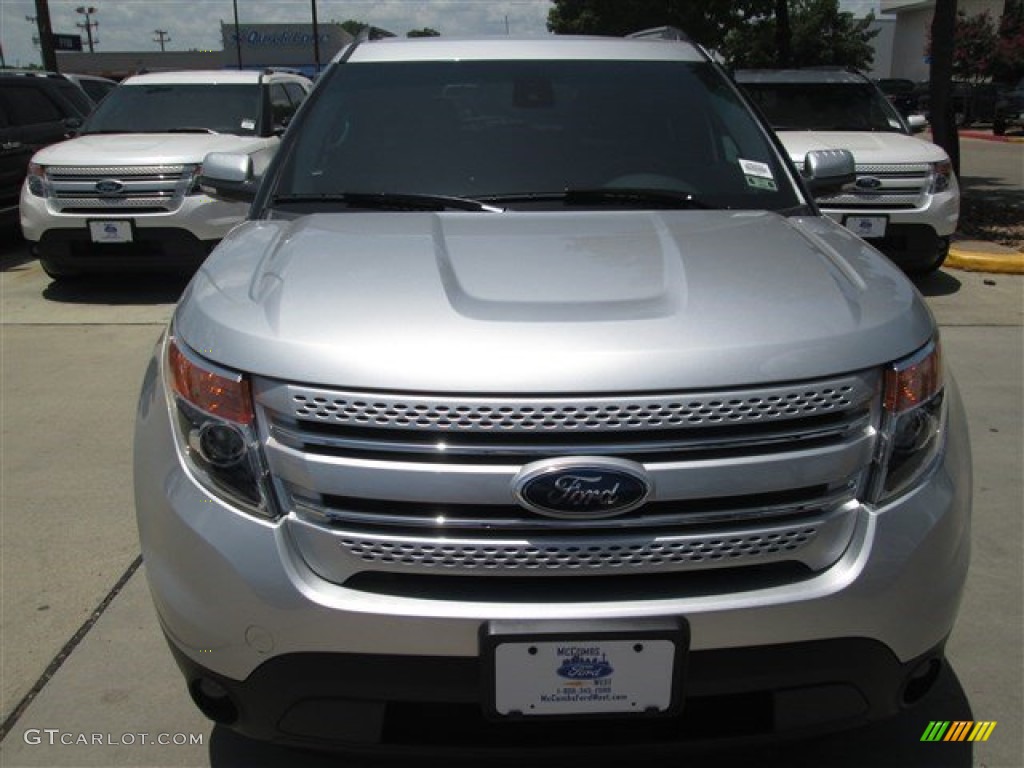 2015 Explorer Limited - Ingot Silver / Charcoal Black photo #2