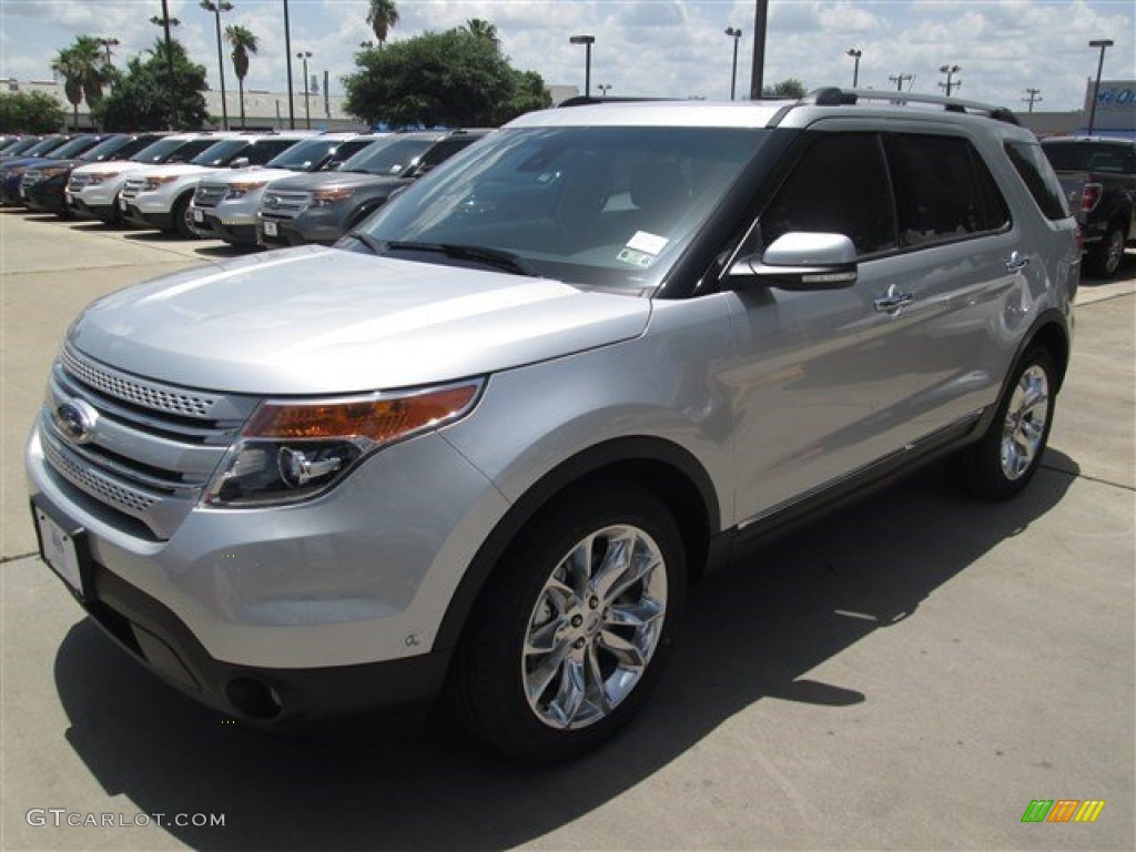 2015 Explorer Limited - Ingot Silver / Charcoal Black photo #3