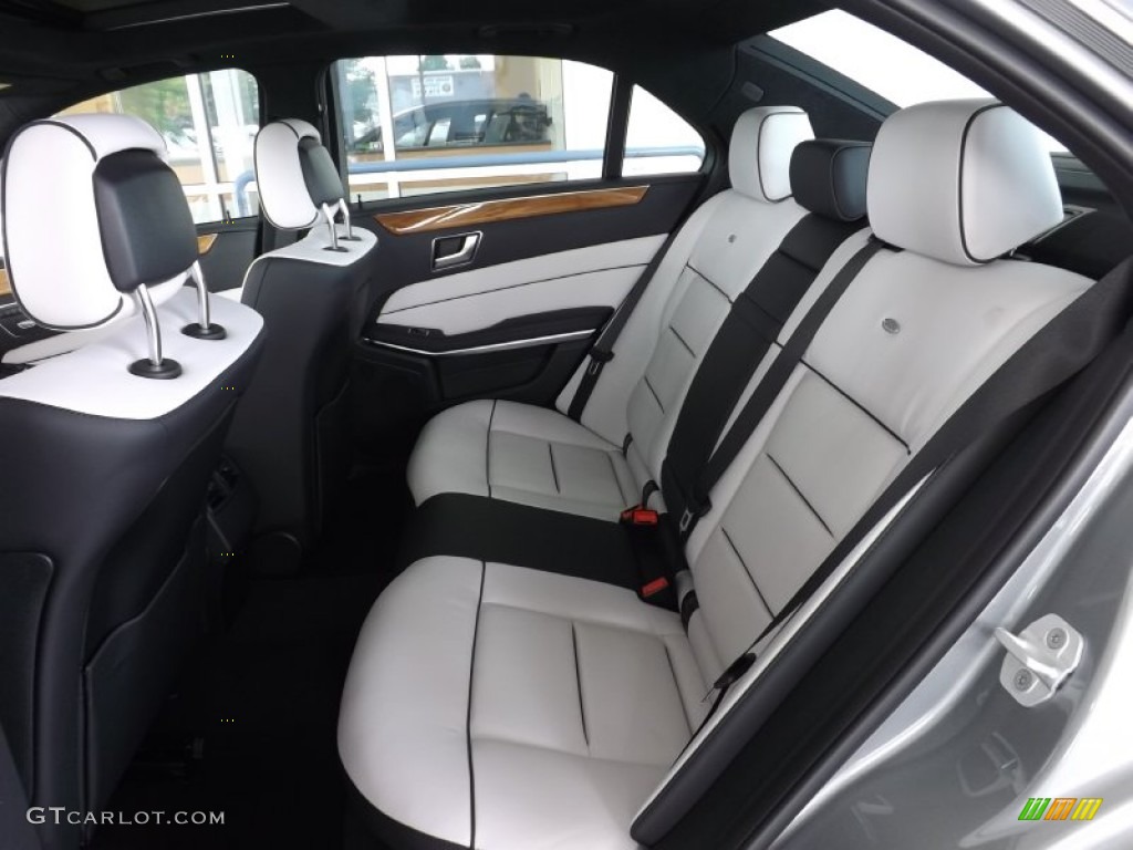 2014 Mercedes-Benz E 350 4Matic Sedan Rear Seat Photo #95061027