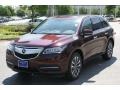 2014 Dark Cherry Pearl Acura MDX Technology  photo #4