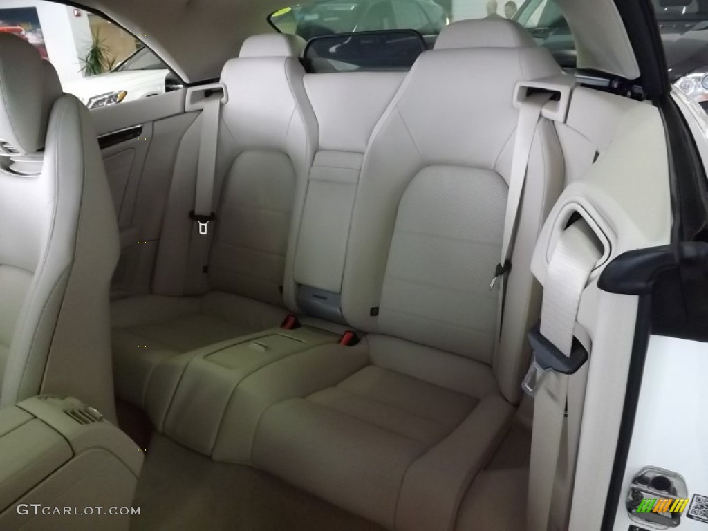2014 E 350 Cabriolet - Diamond White Metallic / Silk Beige/Espresso Brown photo #6