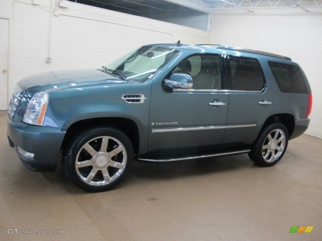 2008 Escalade AWD - Stealth Gray / Ebony photo #4