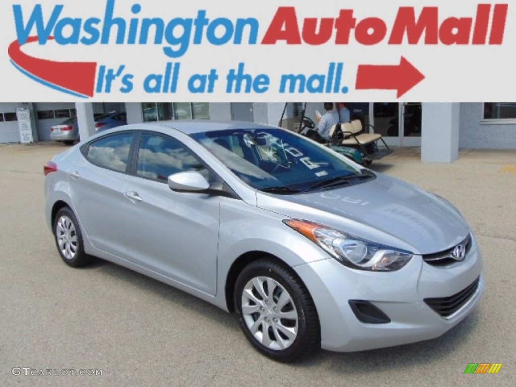 2012 Elantra GLS - Silver / Gray photo #1