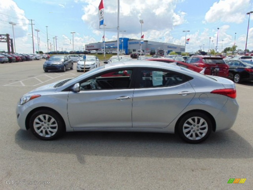 2012 Elantra GLS - Silver / Gray photo #6