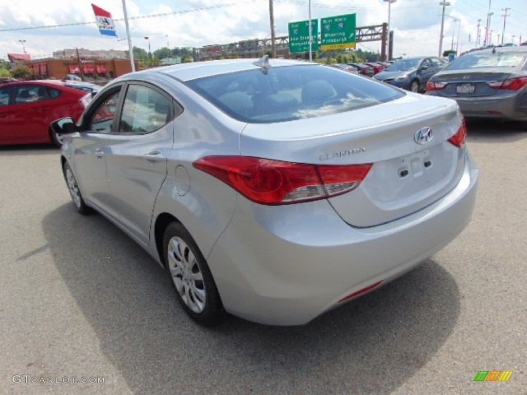 2012 Elantra GLS - Silver / Gray photo #7