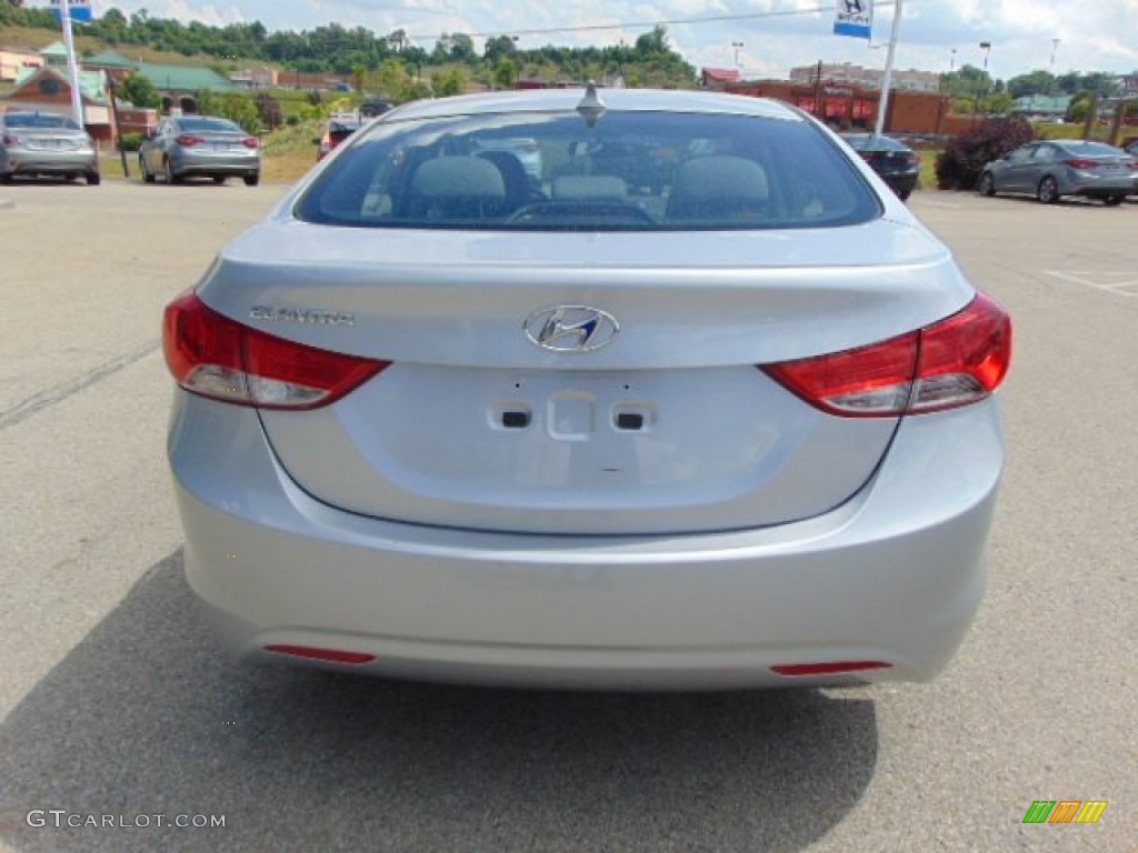 2012 Elantra GLS - Silver / Gray photo #8