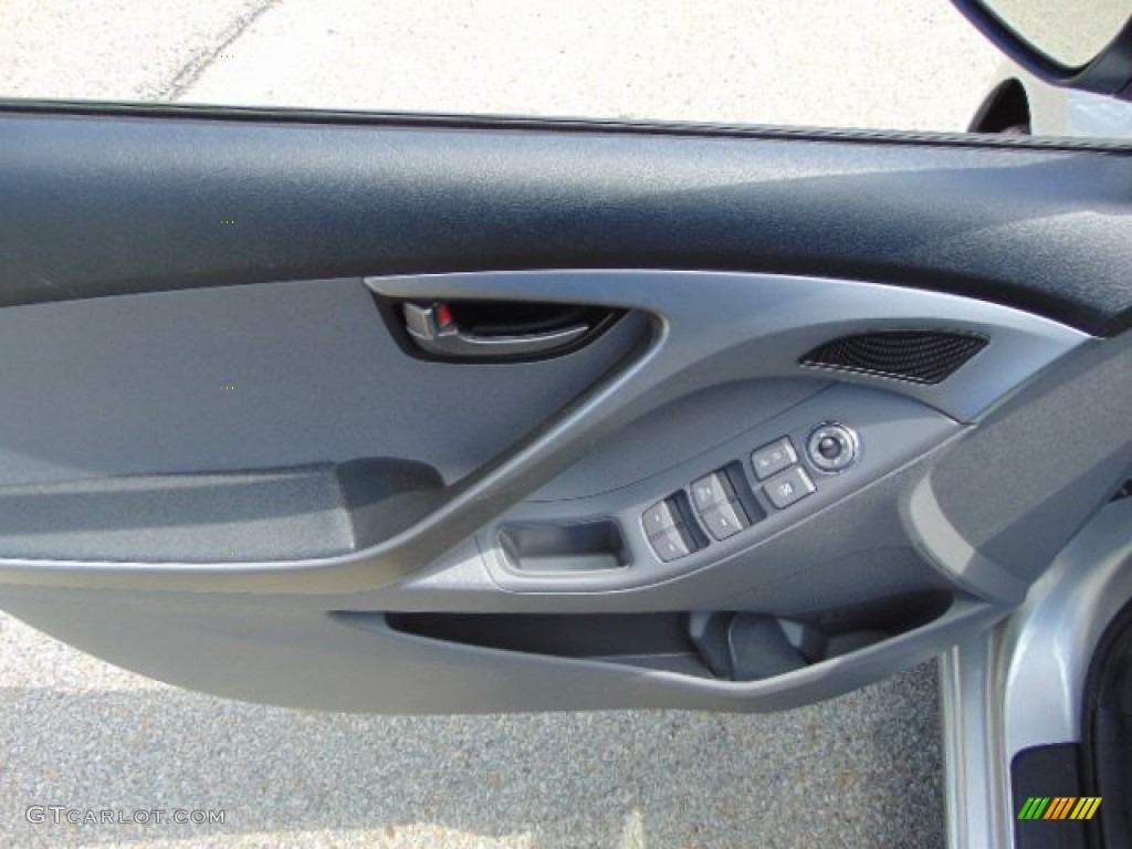 2012 Elantra GLS - Silver / Gray photo #9