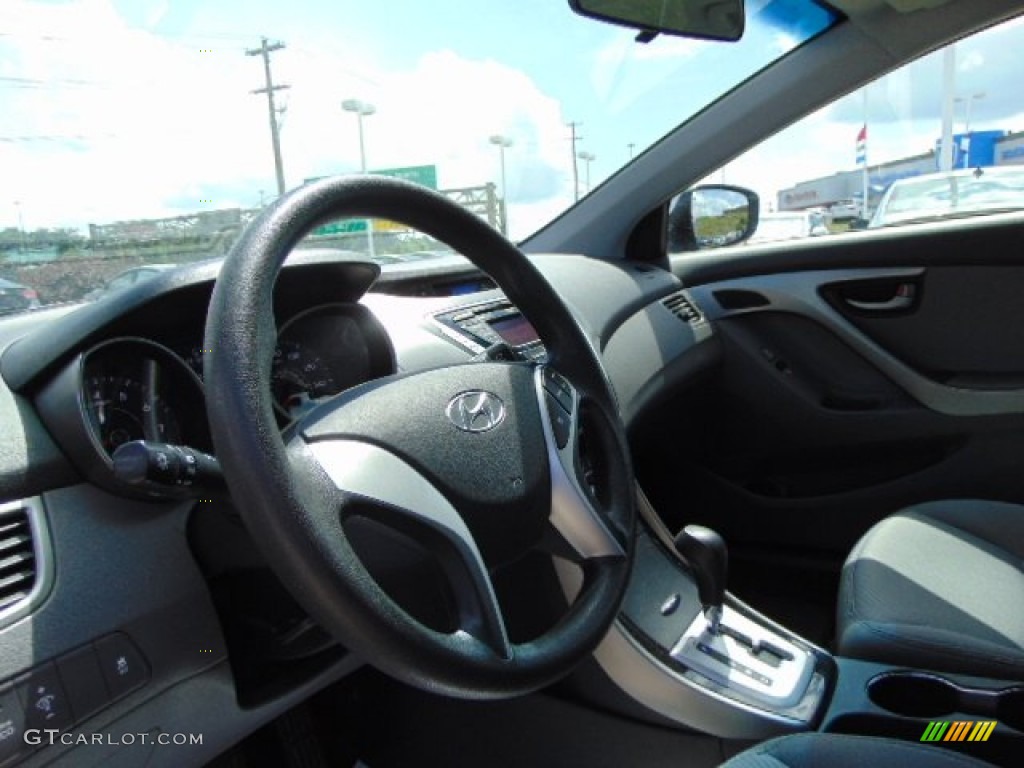 2012 Elantra GLS - Silver / Gray photo #10