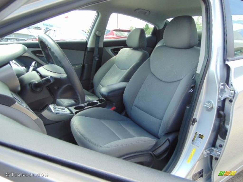 2012 Elantra GLS - Silver / Gray photo #11