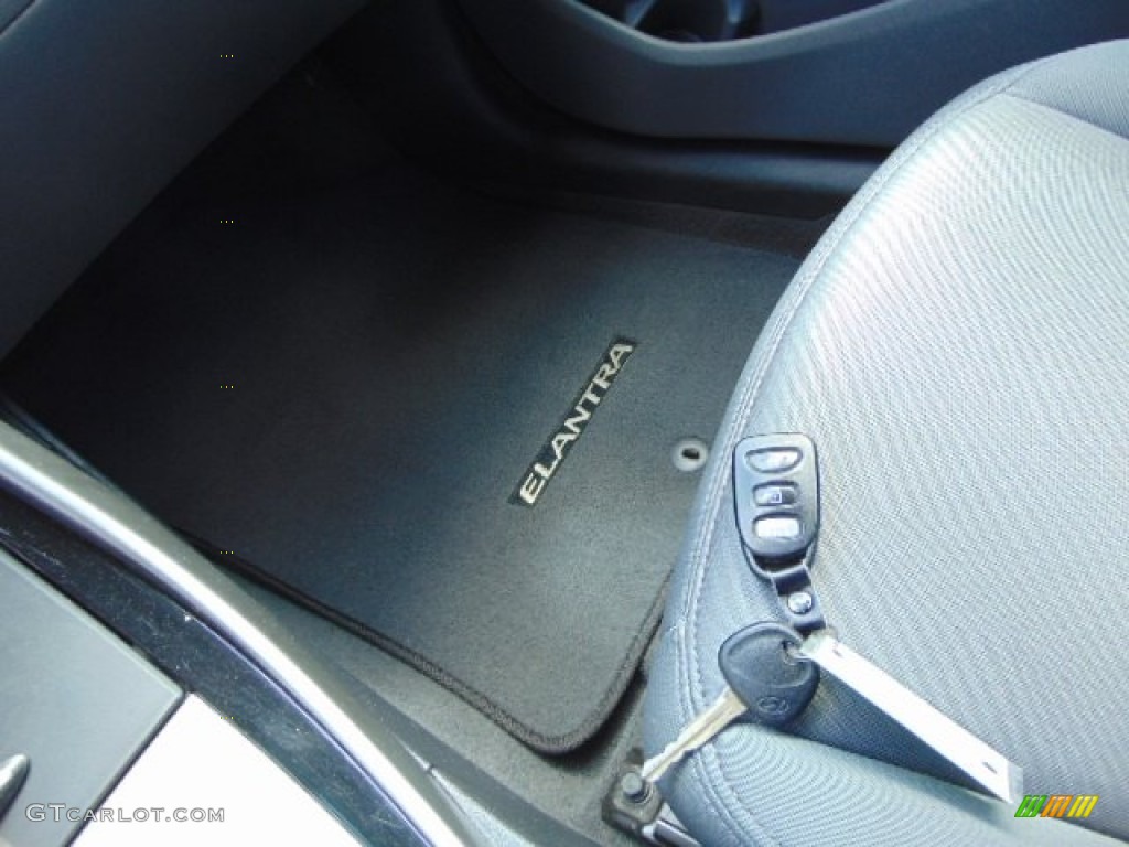 2012 Elantra GLS - Silver / Gray photo #16