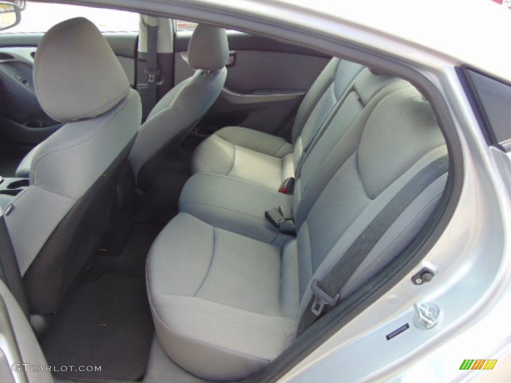 2012 Elantra GLS - Silver / Gray photo #18