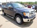 2014 Blue Jeans Ford F150 XLT SuperCab 4x4  photo #2