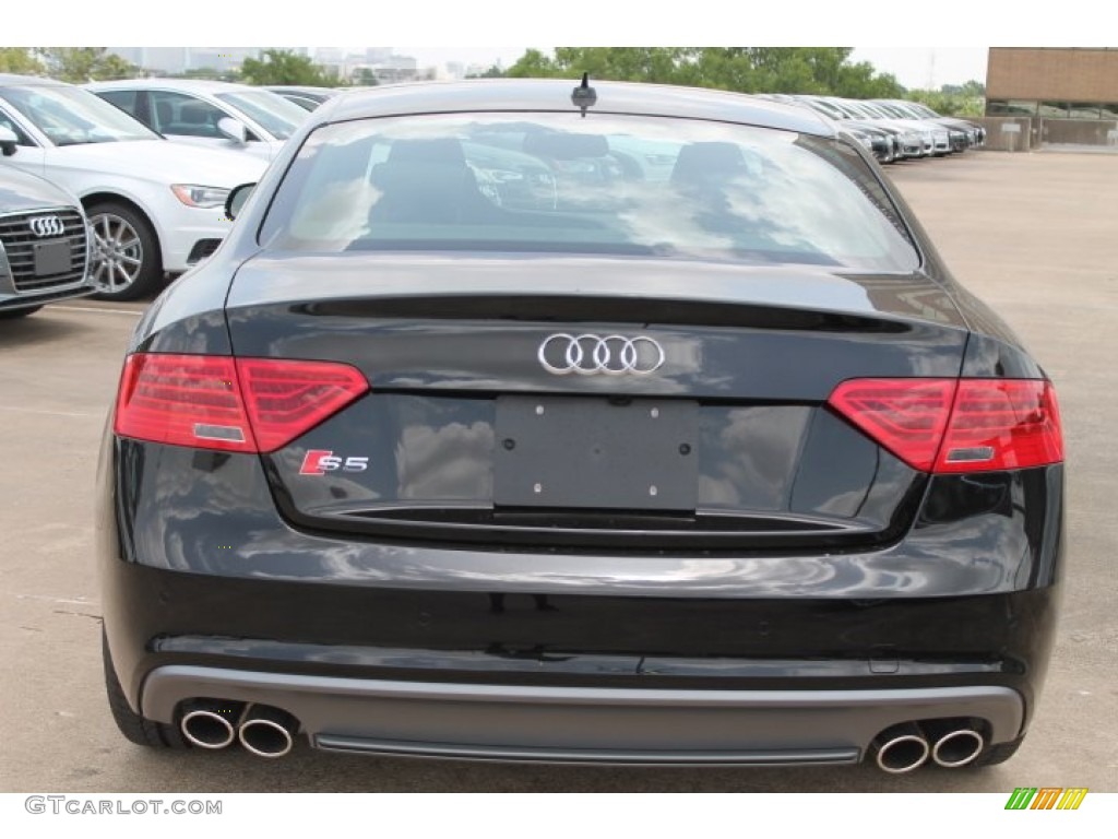 Mythos Black Metallic 2015 Audi S5 3.0T Premium Plus quattro Coupe Exterior Photo #95067831