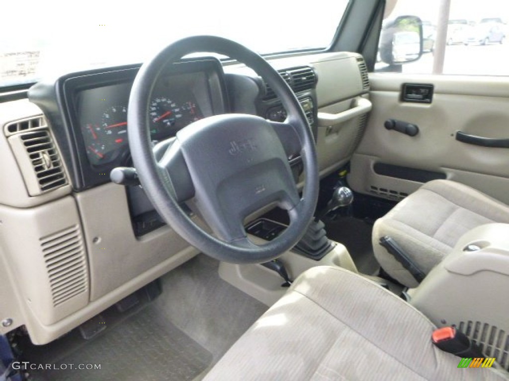 2003 Wrangler X 4x4 - Intense Blue Pearl / Dark Slate Gray photo #14