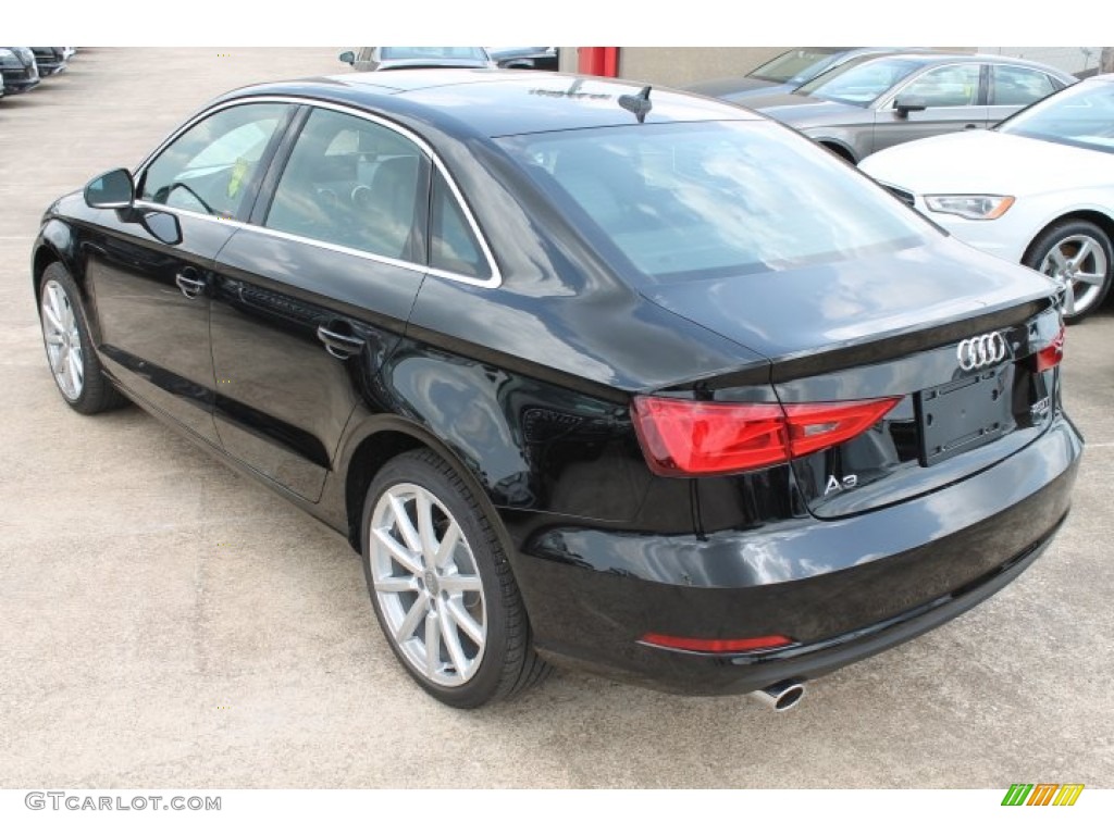 Brilliant Black 2015 Audi A3 2.0 Premium Plus quattro Exterior Photo #95068251