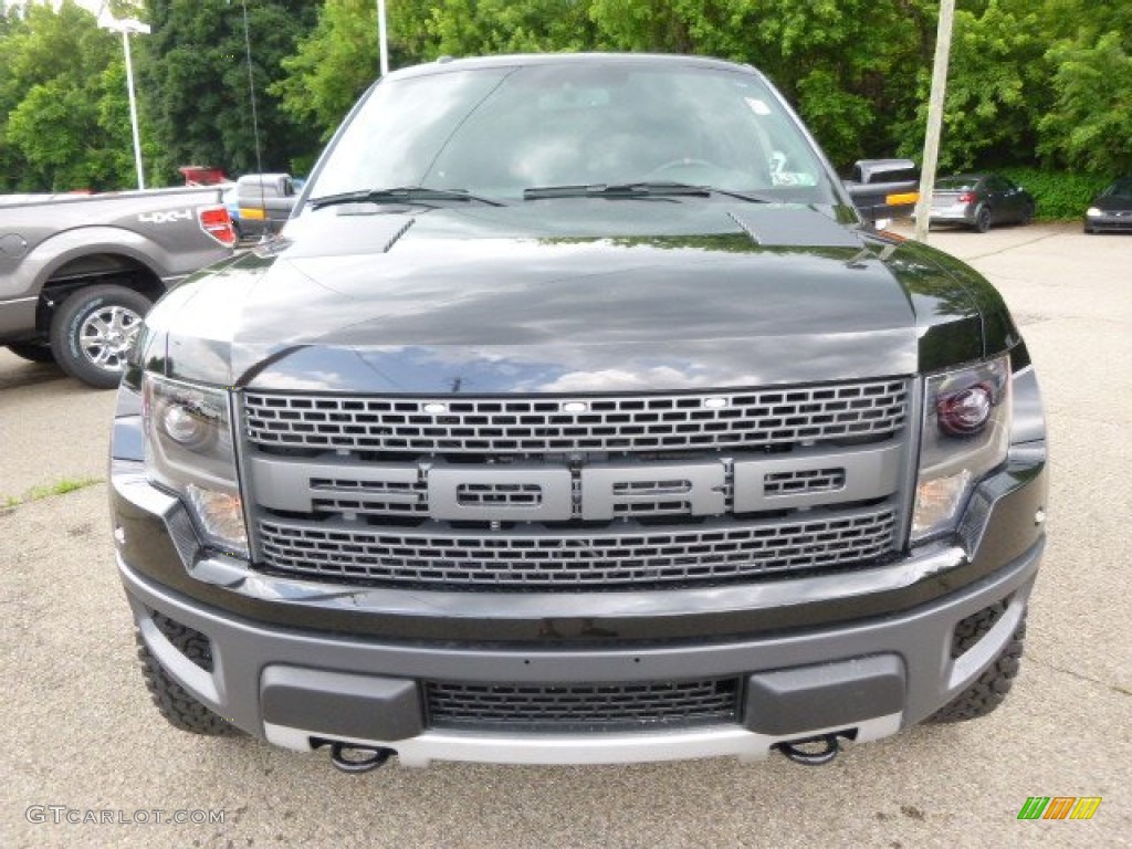 Tuxedo Black 2014 Ford F150 SVT Raptor SuperCab 4x4 Exterior Photo #95068611