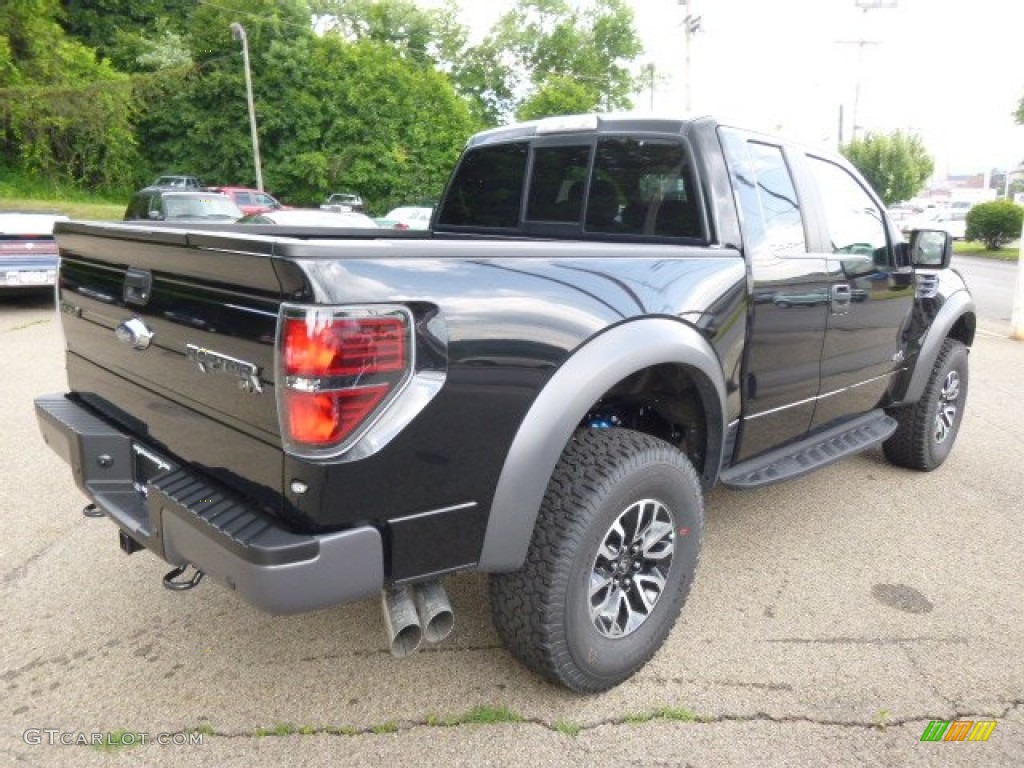 Tuxedo Black 2014 Ford F150 SVT Raptor SuperCab 4x4 Exterior Photo #95068700
