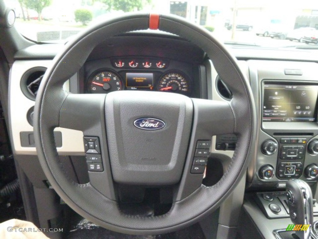 2014 Ford F150 SVT Raptor SuperCab 4x4 Steering Wheel Photos