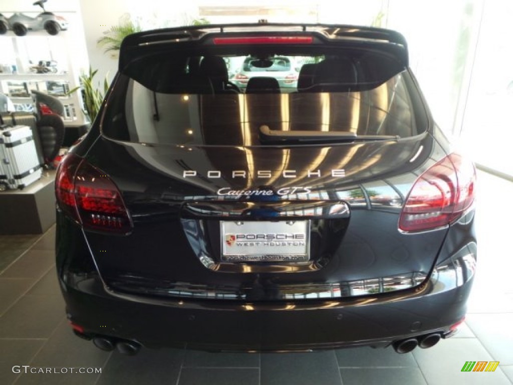 2014 Cayenne GTS - Jet Black Metallic / Black/Carrera Red photo #5