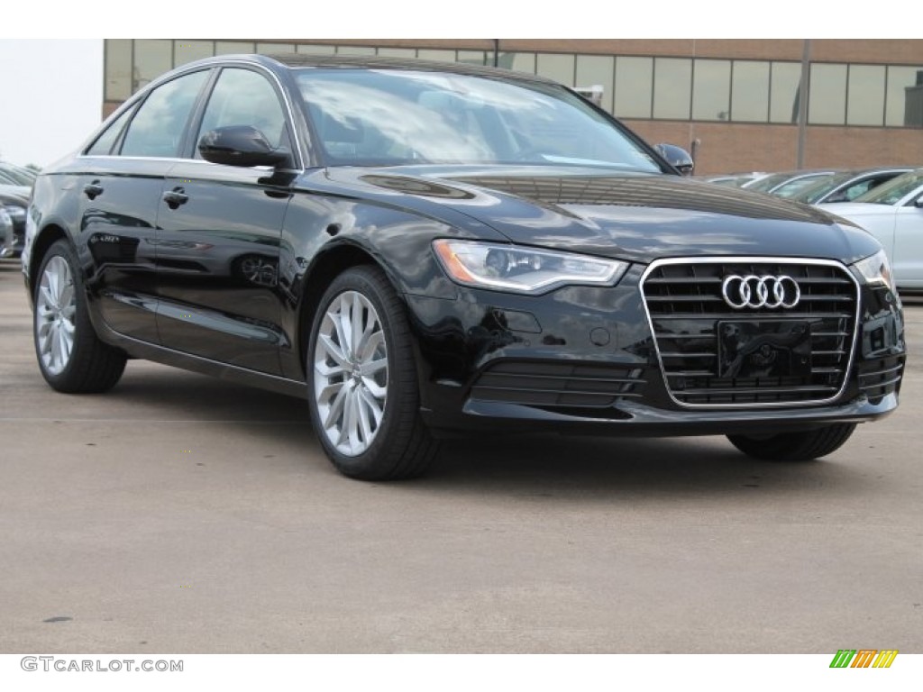 2014 A6 2.0T Sedan - Brilliant Black / Black photo #1