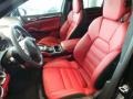 Black/Carrera Red Front Seat Photo for 2014 Porsche Cayenne #95070145