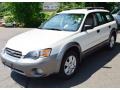 2005 Satin White Pearl Subaru Outback 2.5i Wagon  photo #1