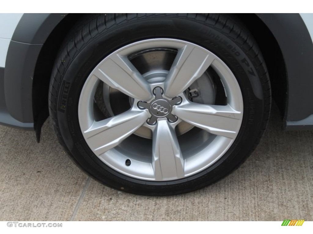 2014 allroad Premium plus quattro - Glacier White Metallic / Chestnut Brown photo #4
