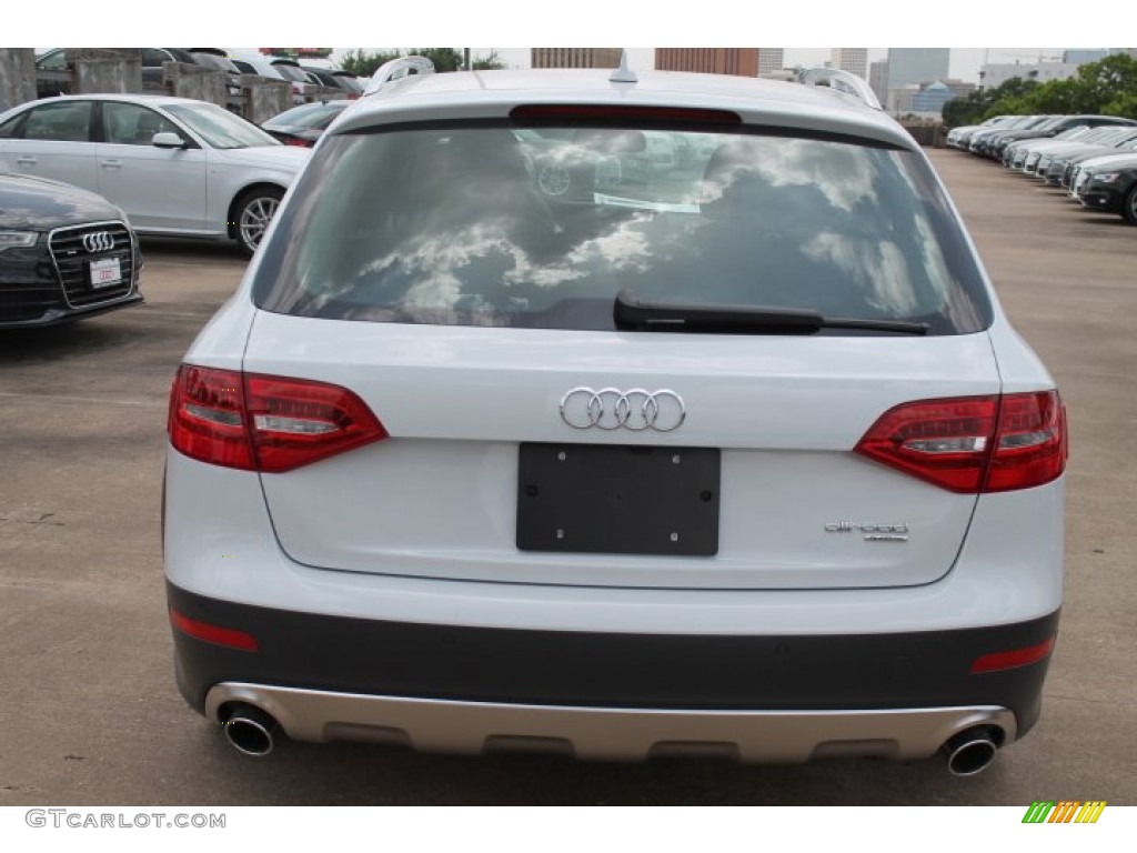 2014 allroad Premium plus quattro - Glacier White Metallic / Chestnut Brown photo #7