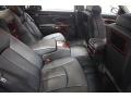 2009 Maybach 57 Black Interior Rear Seat Photo