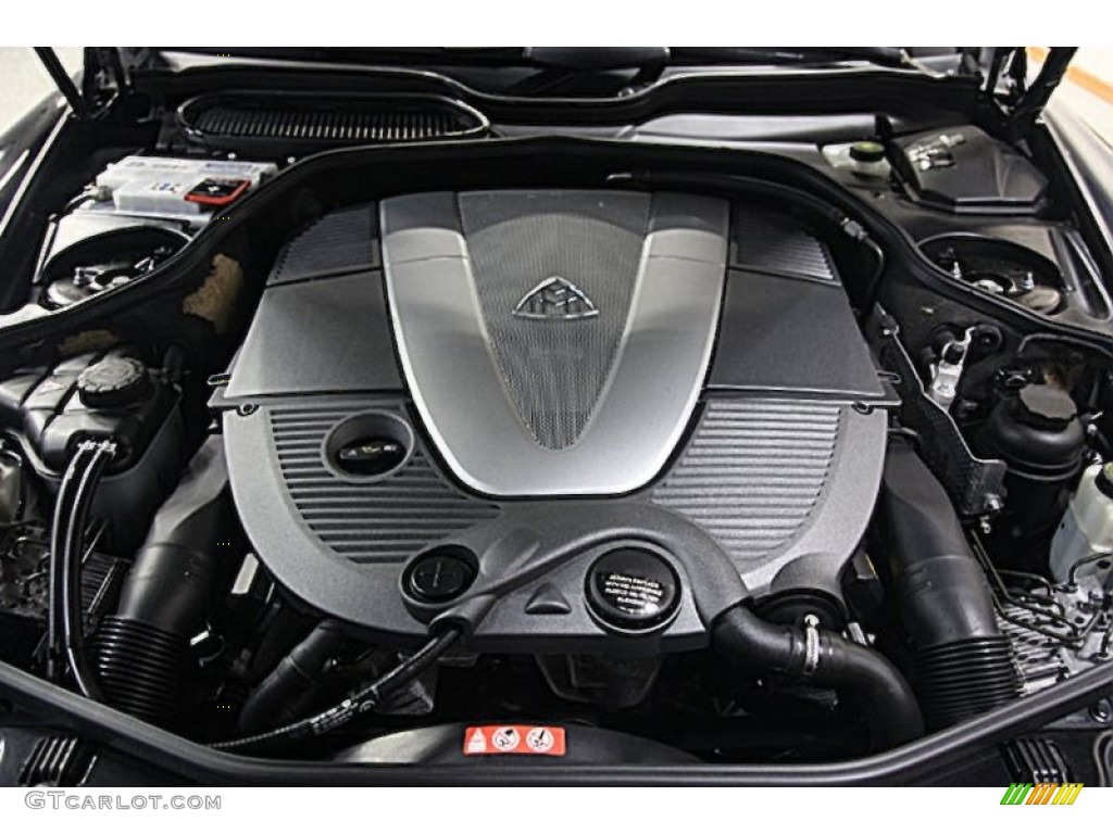 2009 Maybach 57 Standard 57 Model 5.5 Liter Twin-Turbocharged SOHC 36-Valve VVT V12 Engine Photo #95073312