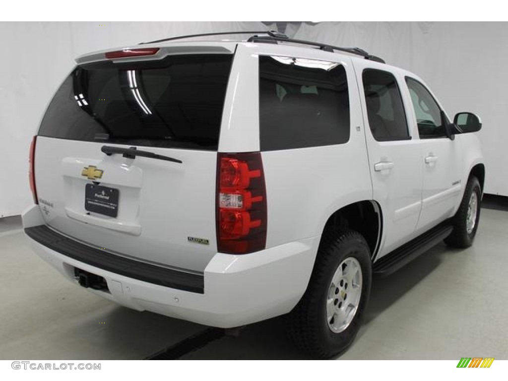 2009 Tahoe LT 4x4 - Summit White / Light Titanium photo #8