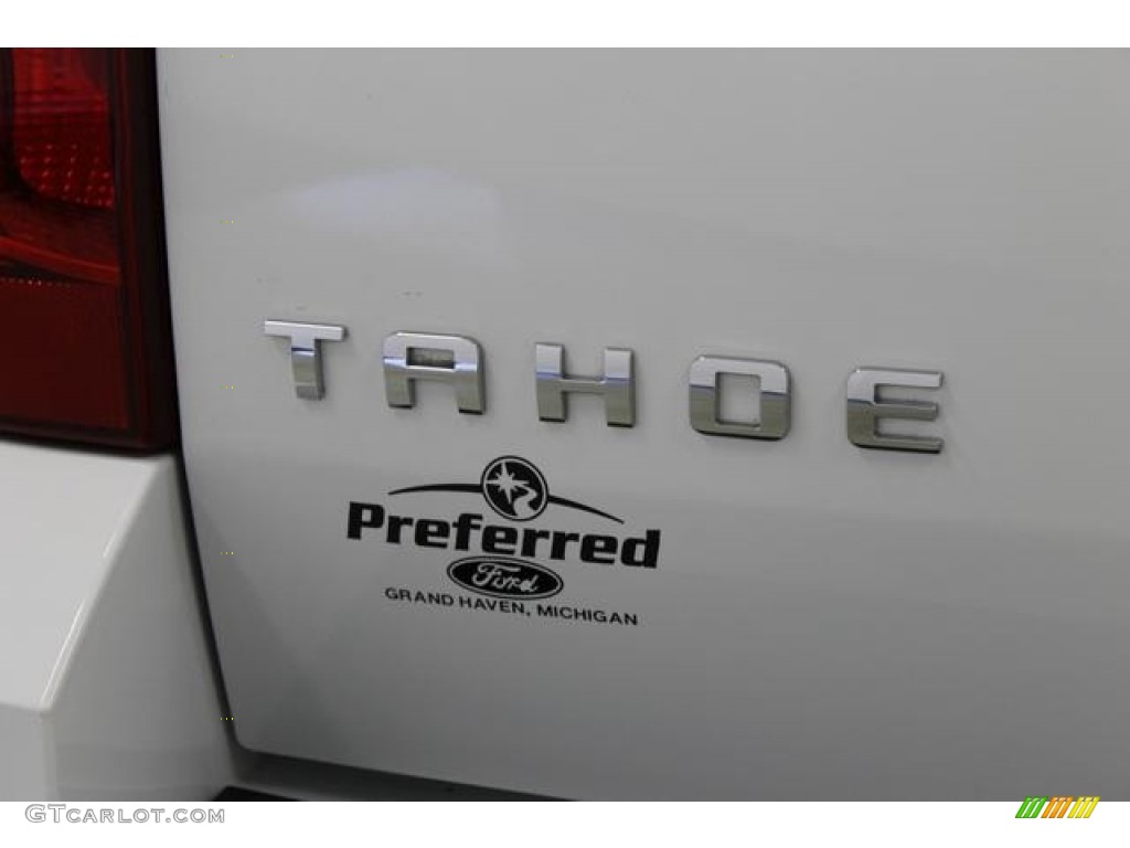 2009 Tahoe LT 4x4 - Summit White / Light Titanium photo #10