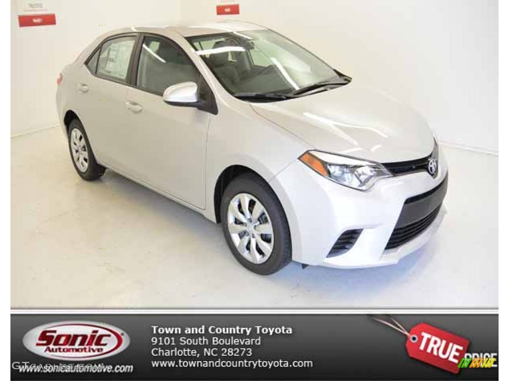 2014 Corolla LE - Classic Silver Metallic / Ash photo #1