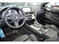 Black 2015 BMW M6 Convertible Interior Color