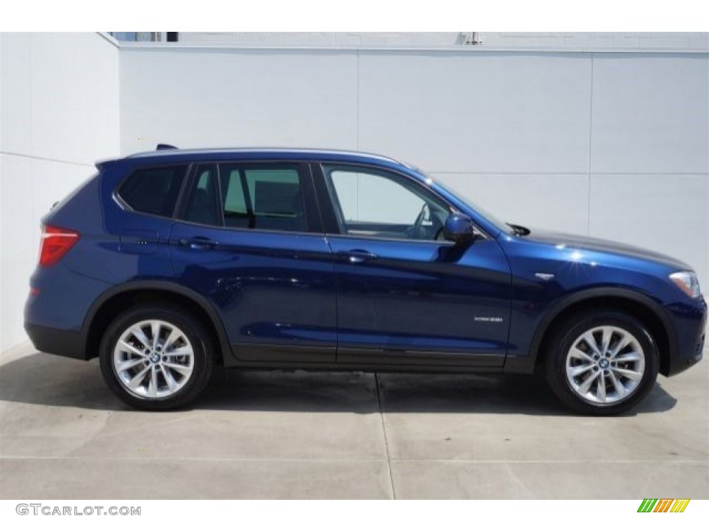 Deep Sea Blue Metallic 2015 BMW X3 xDrive28i Exterior Photo #95077677