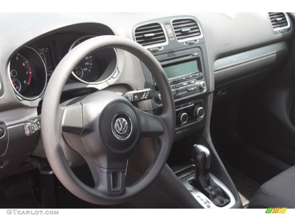 2013 Golf 4 Door - Blue Graphite Metallic / Titan Black photo #14