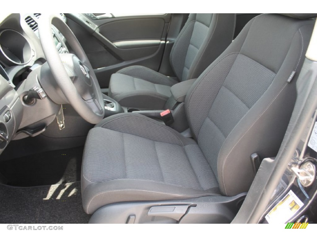 2013 Golf 4 Door - Blue Graphite Metallic / Titan Black photo #15